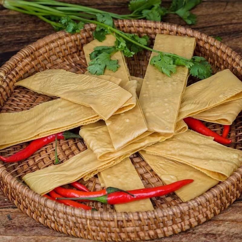 火锅油豆皮食用方便干净卫生基地直供质量保证欢迎来电选购
