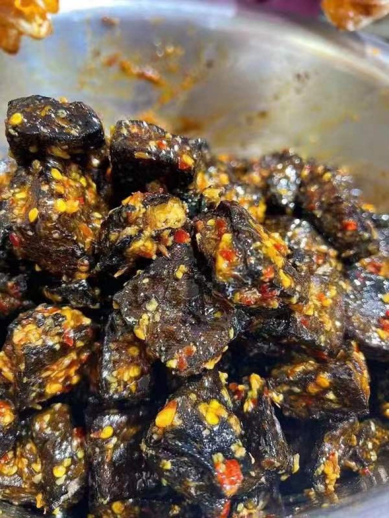 【老长沙臭豆腐】凉拌臭豆腐