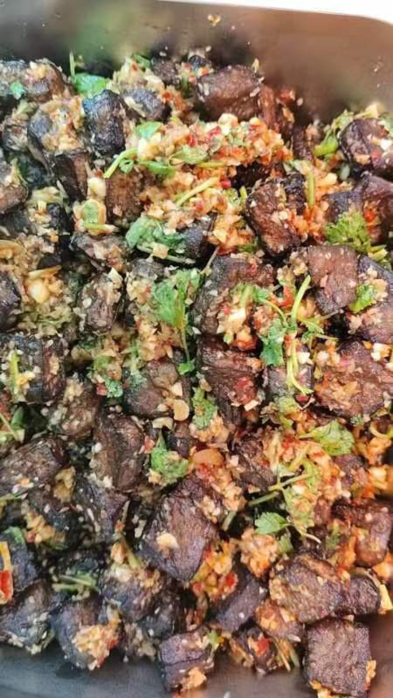 【老长沙臭豆腐】凉拌臭豆腐