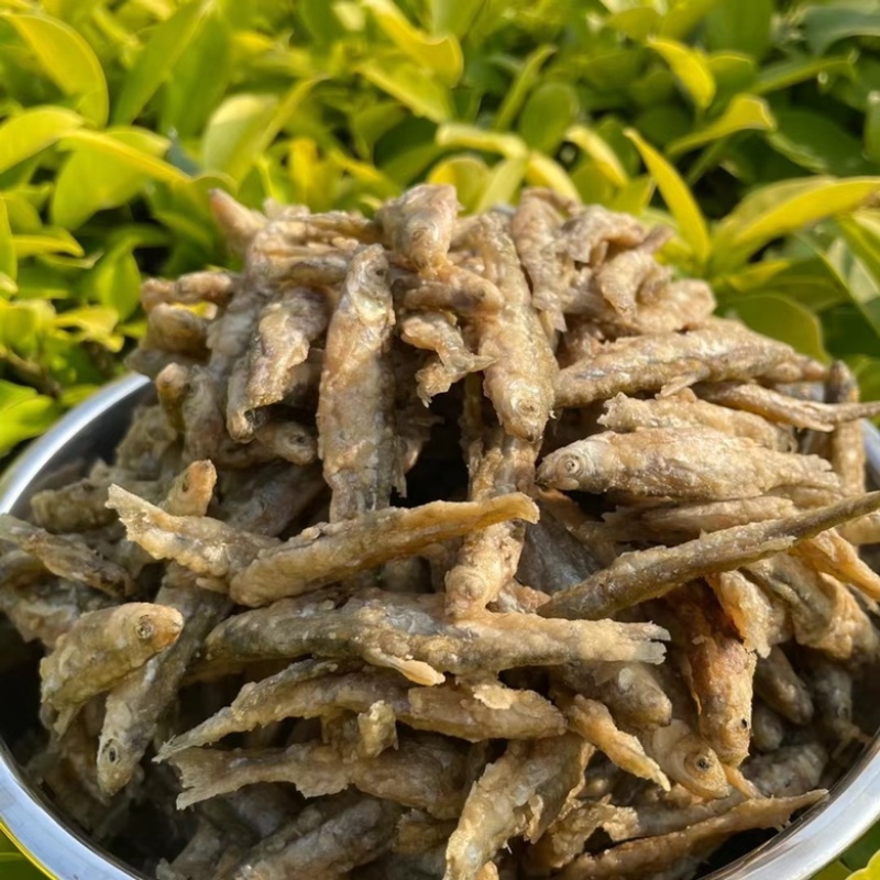 淡干不苦鱼干电商地摊香酥小河鱼油炸鱼白肖翘嘴蓝刀鱼干
