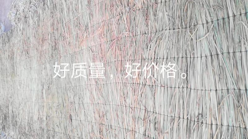 大棚草苫.垫车草帘.质量好价格低。批发保暖稻草草苫子