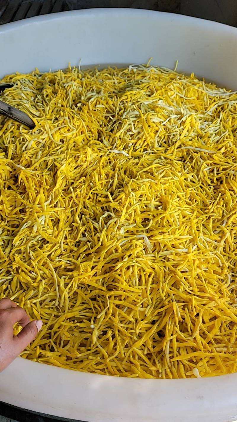 清水黄花菜原料供应6300一吨袋装菜50斤