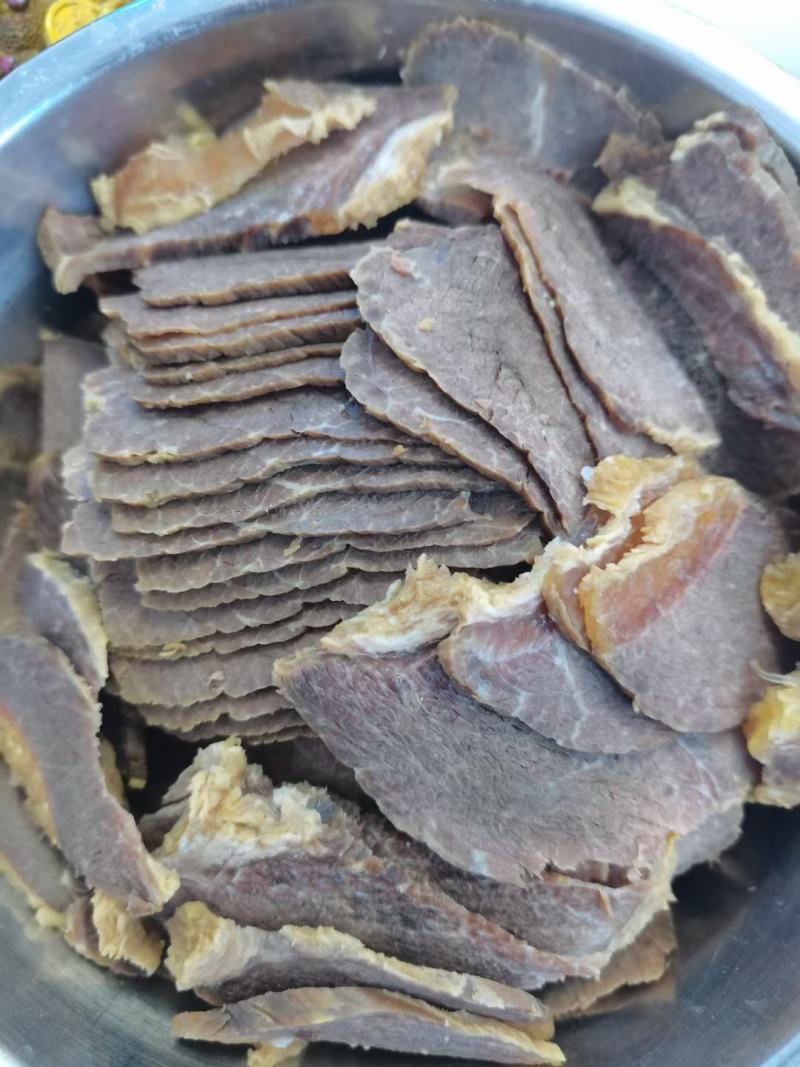 【卤牛肉】全熟五香牛肉，卤菜店、超市专业供应商