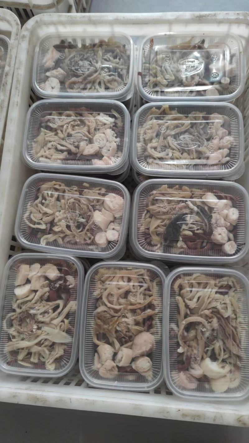 锡林郭勒草地熟羊杂，有心肺。肥肠，肚丝，价格不同比例不一