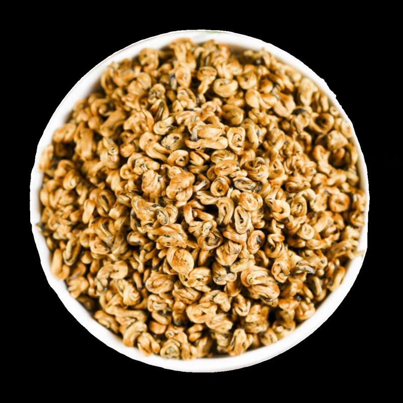 云南金丝红茶凤庆滇红茶古树红茶特级单芽蜜香型散装礼盒装