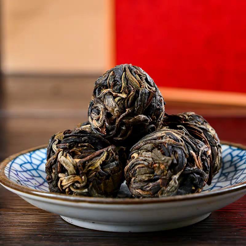小户赛普洱茶古树龙珠生茶云南普洱生茶小沱茶龙珠500g礼