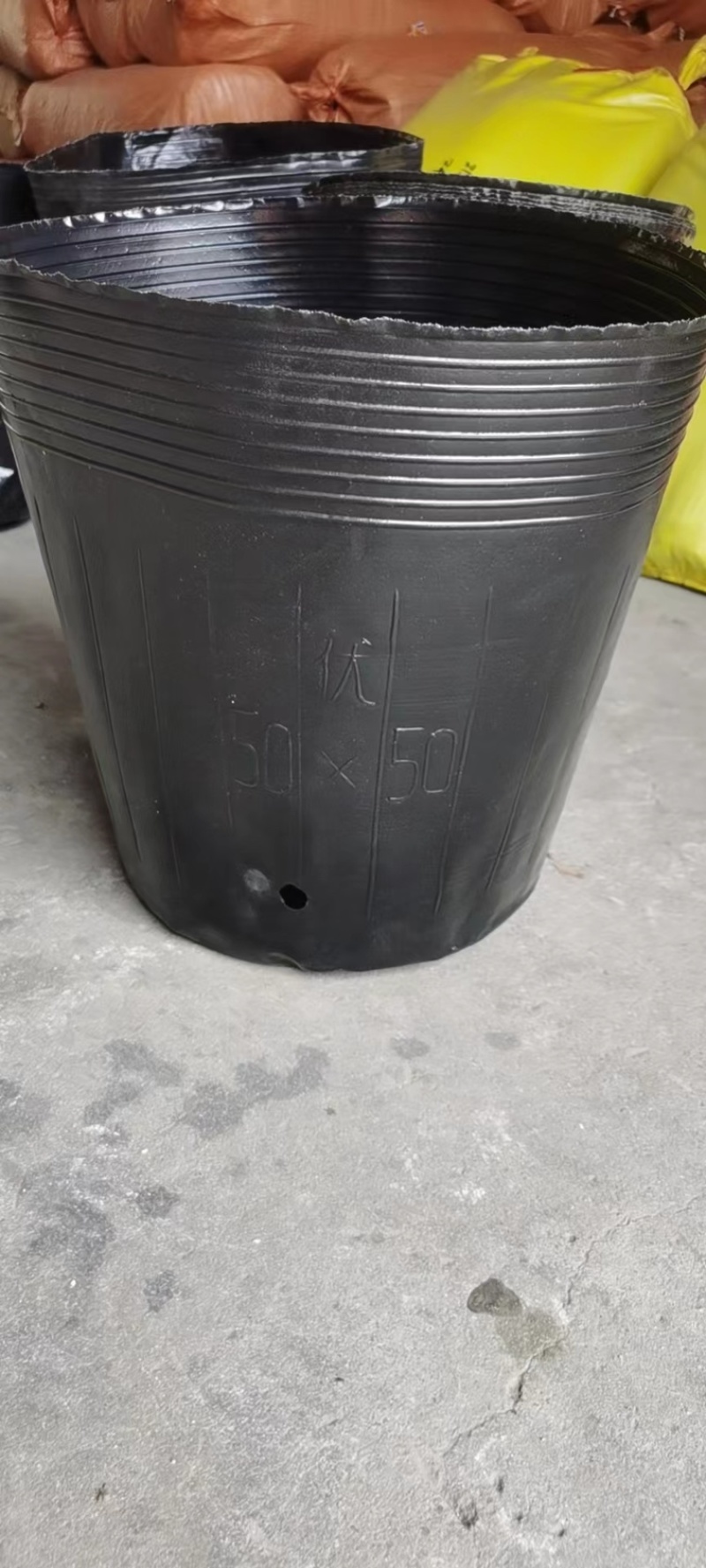 50×50营养钵150个，加厚黑色育苗杯