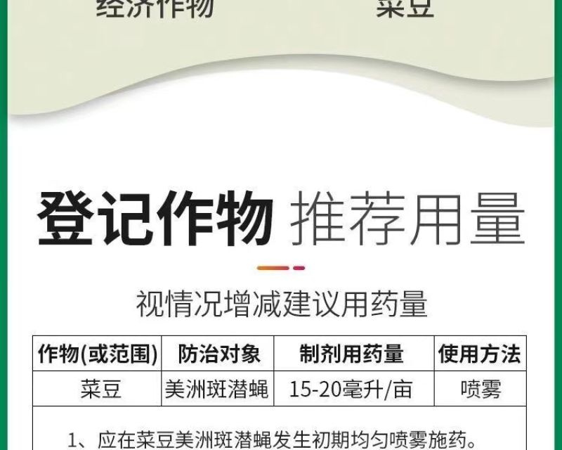 31%阿维灭蝇胺美洲斑潜蝇杀蝇蛆地图虫潜叶蝇农药杀虫剂