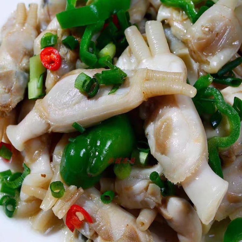 双头蛏去壳蛏子肉小人仙蛏王肉
