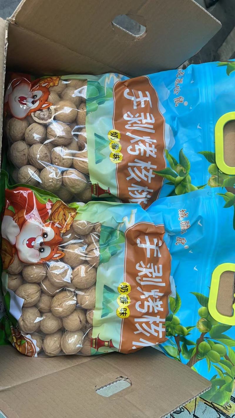 烤核桃炒核桃奶香核桃草本味核桃