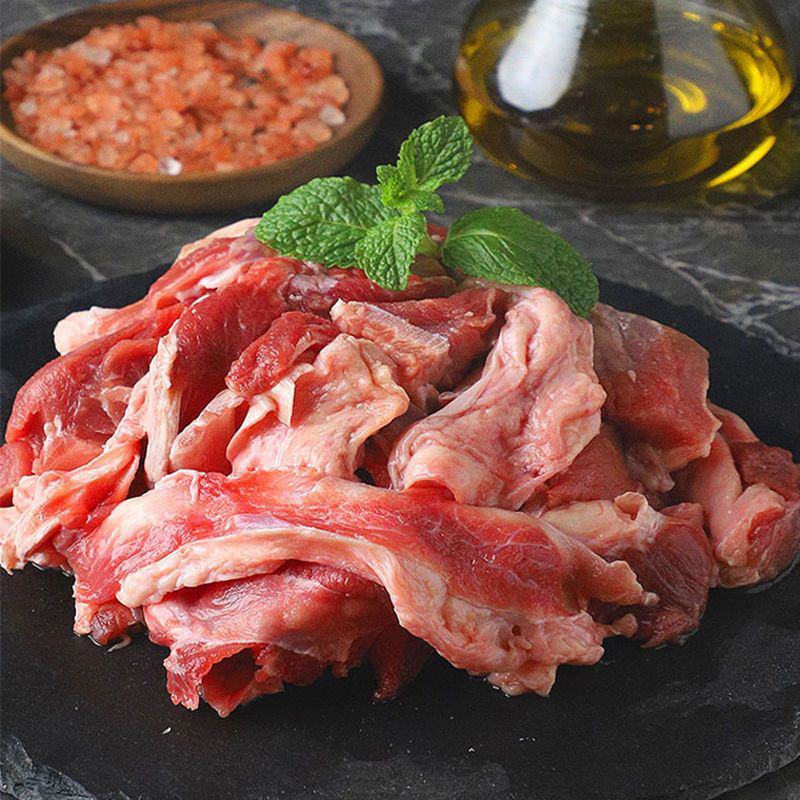 4斤原切筋头巴脑牛肉牛筋肉新鲜剔骨肉牛蹄筋2斤生鲜牛碎肉