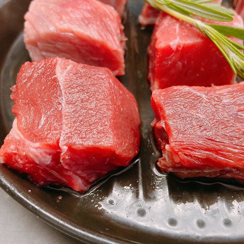 恒都精选牛碎肉500g*4原切谷饲牛肉生鲜冷冻发货