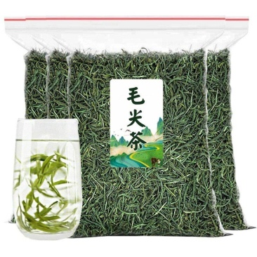 高山云雾毛尖绿茶早春新茶浓香型味浓耐泡400g袋装