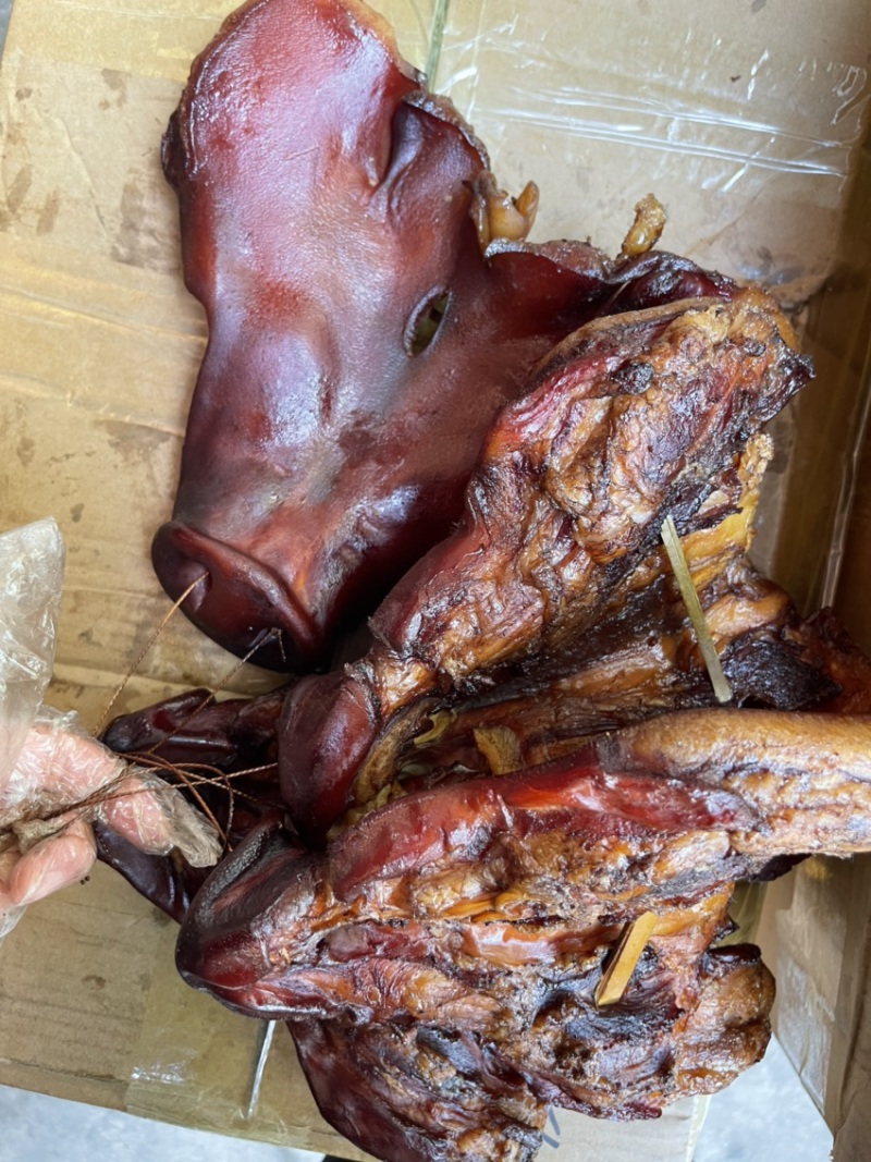 【腊肉】特干腊猪拱嘴（源头工厂一手货源腊肉腊肠批发）