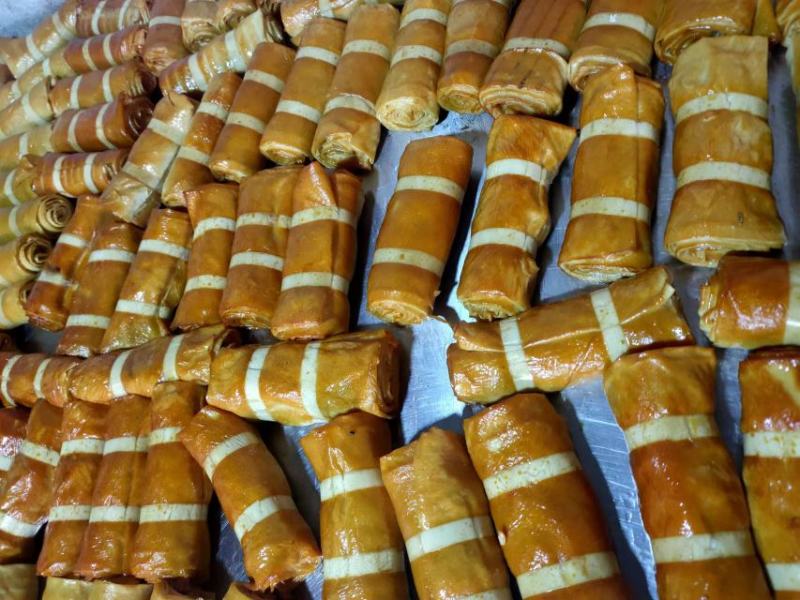 河北精品豆制品！秘制油豆皮！五香古法熏制！油皮卷！腐竹片