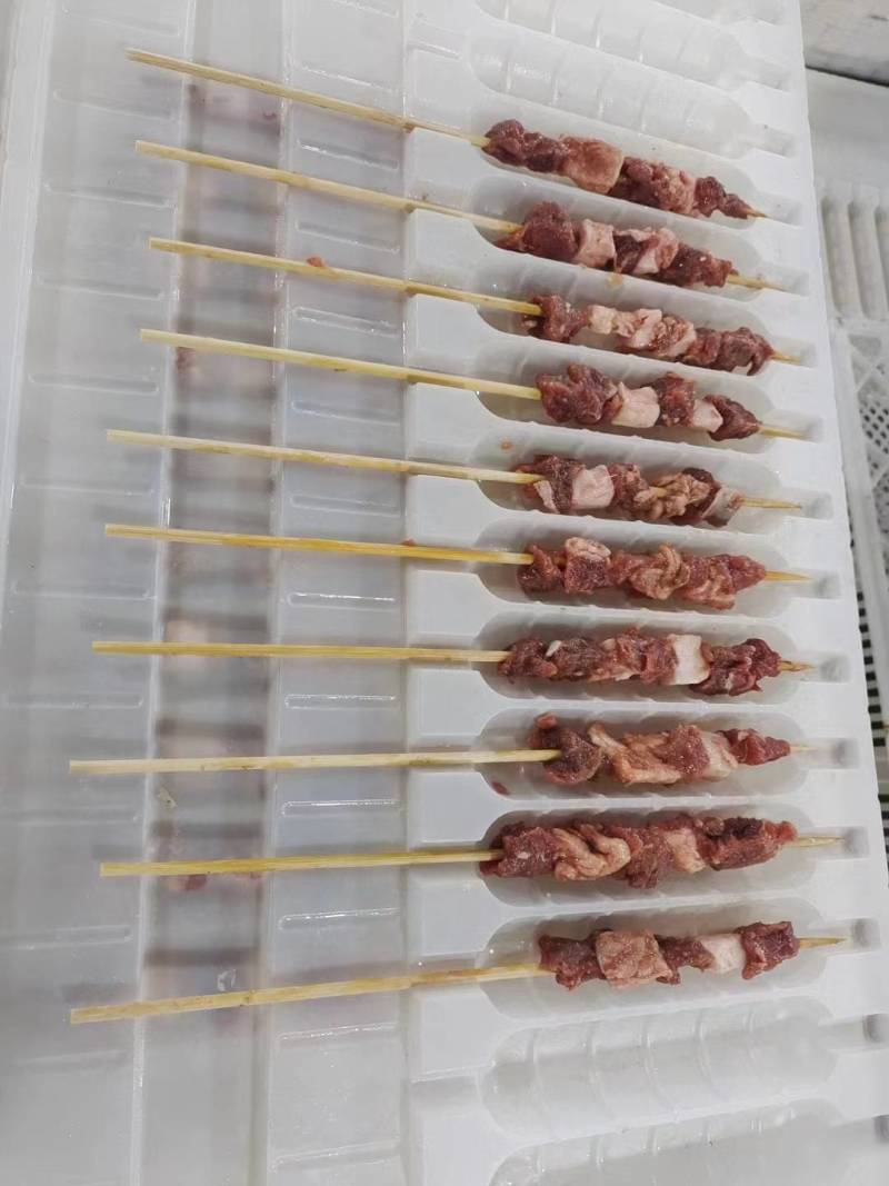 手工纯羊肉串