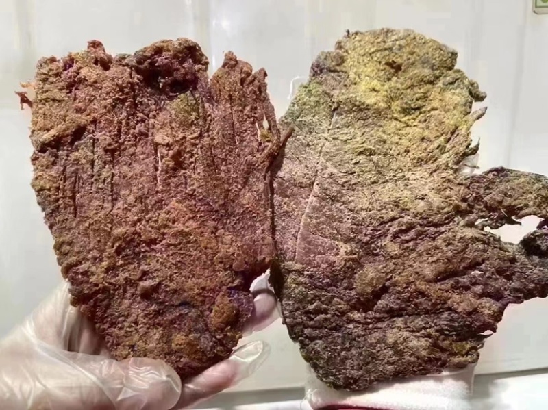 肉条肉片香辣五香两种口味门市地摊展销批发