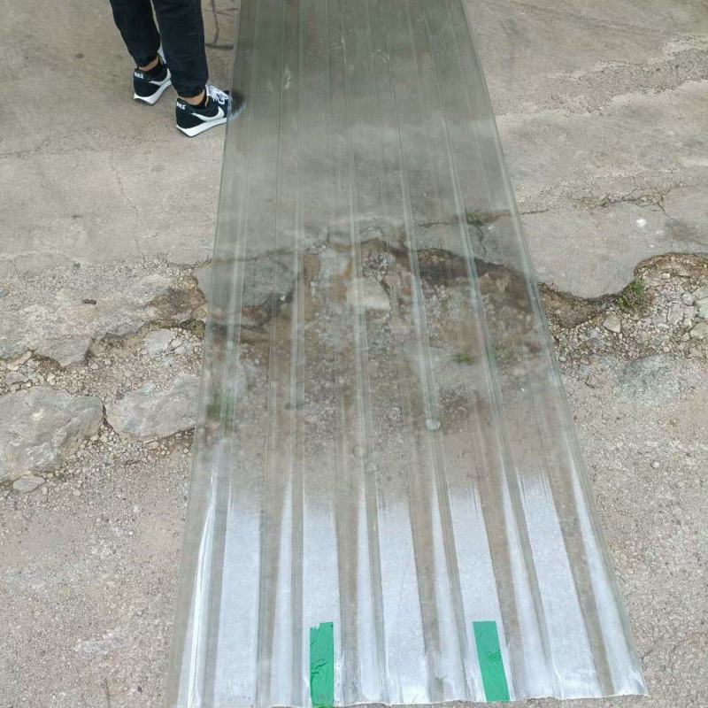 透明瓦玻璃钢采光瓦透明彩钢瓦阳光板阳台车雨棚塑料加厚树脂