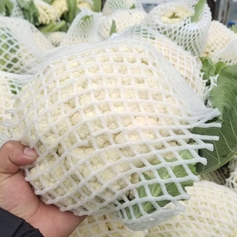 中牟陆地有机菜花，松花陆地小米粒。大棚菜花