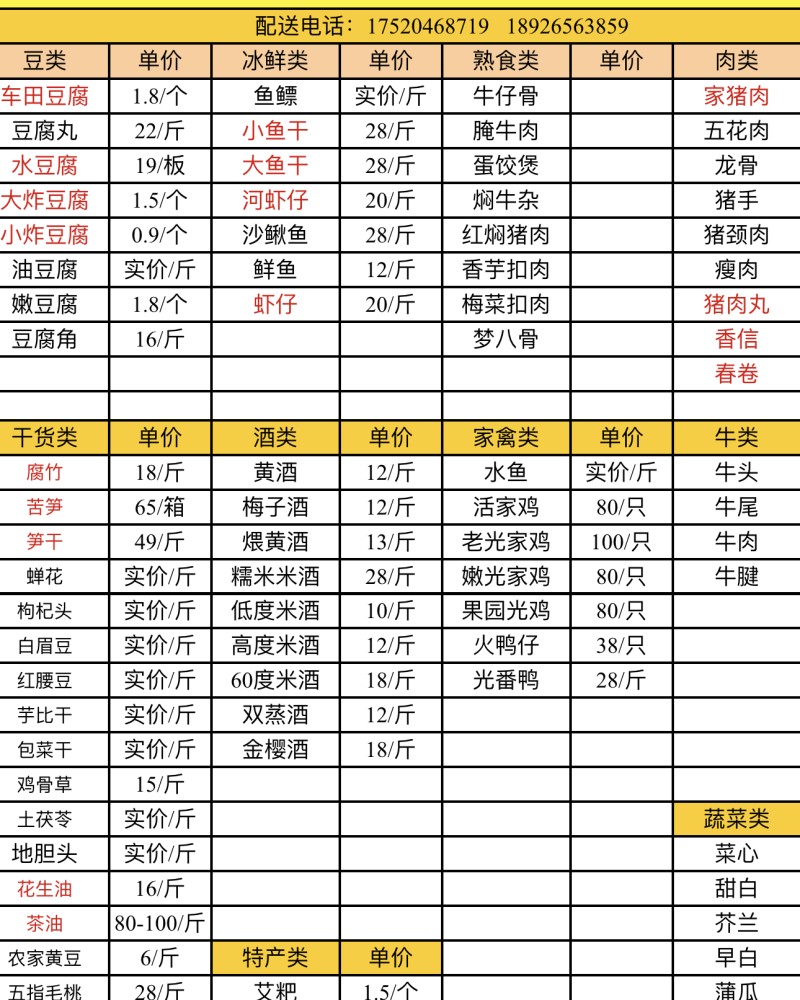 车田豆腐