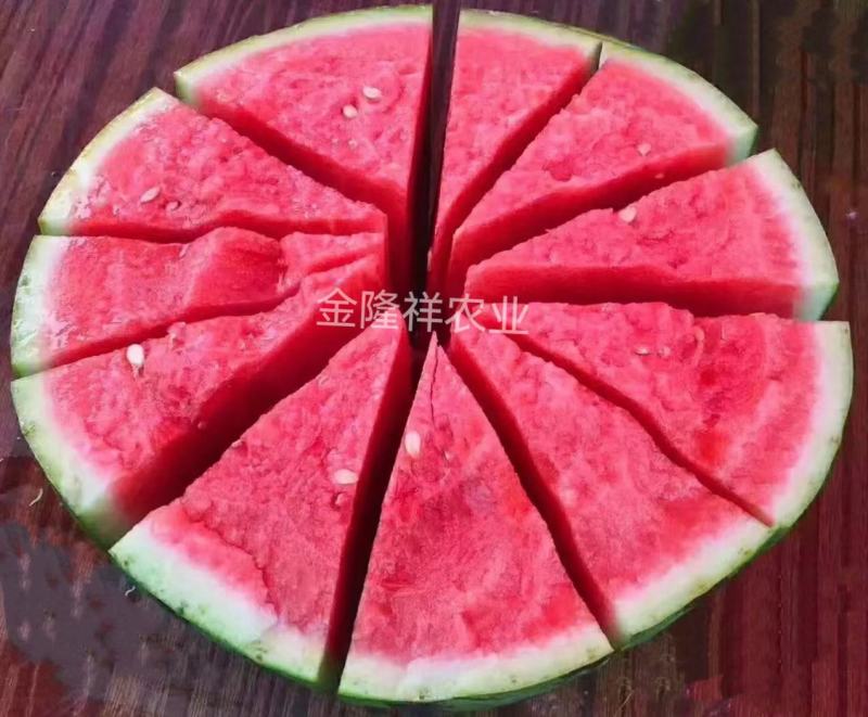 满口糖2号F1美都类西瓜种子早熟高糖大红肉甜度14度耐裂