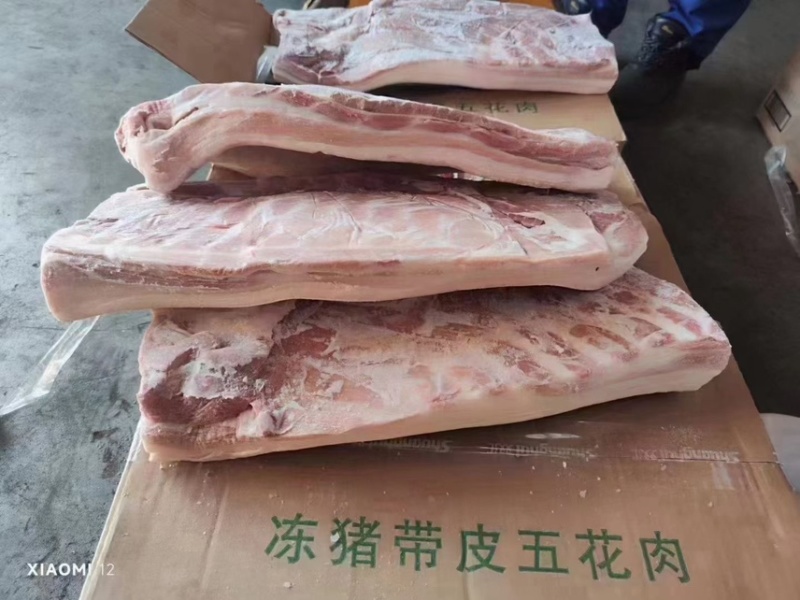 双汇冻五花肉，冻肋排