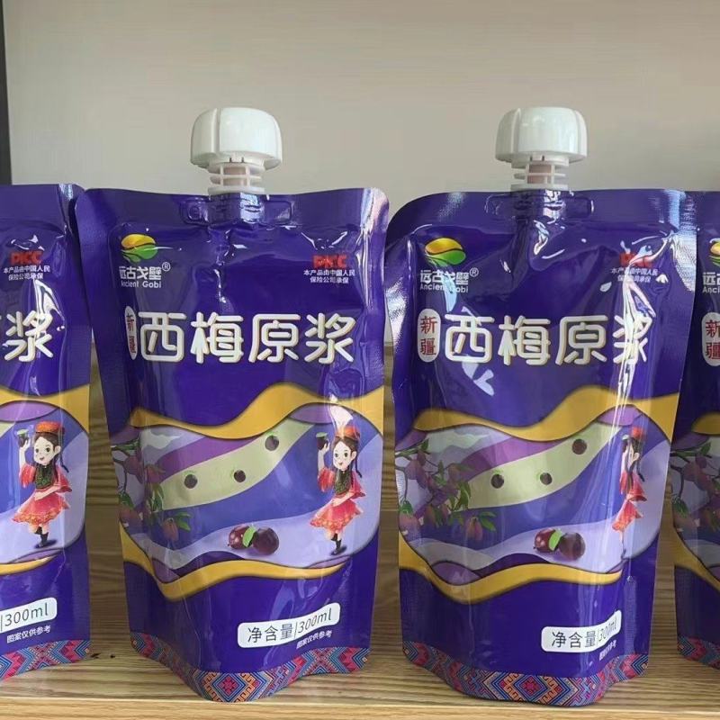 西梅原浆一袋300ml西梅汁配料干净口感纯正