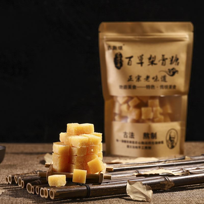 梨膏糖古法手工制作的梨膏糖，滋味醇正，清甜不腻