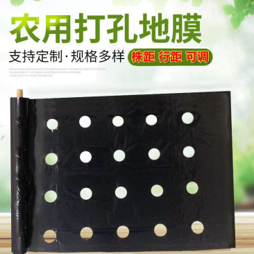 羊肚菌专用地膜黑地膜打孔地膜