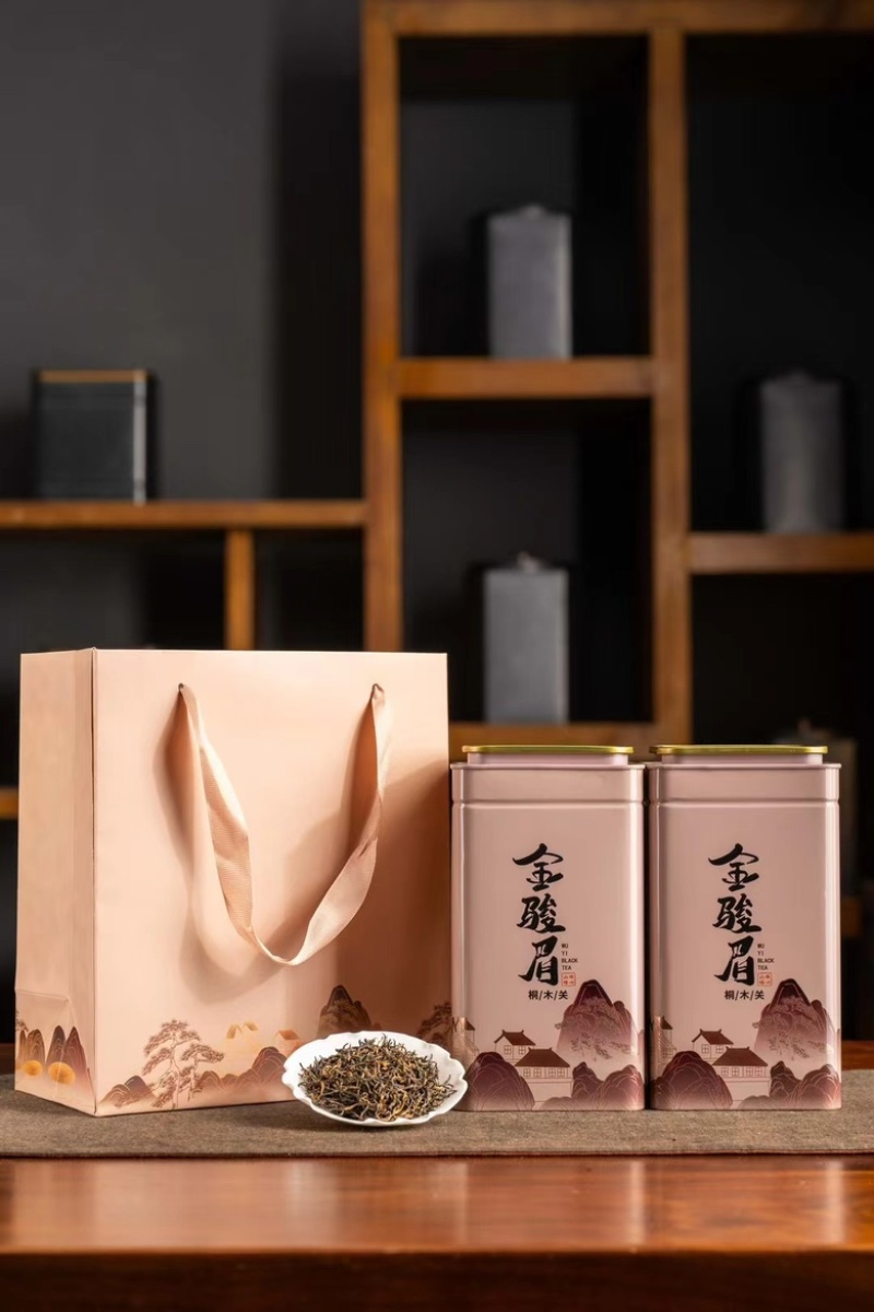 金骏眉红茶茶叶500克蜜香花香浓香型茶叶直播代发