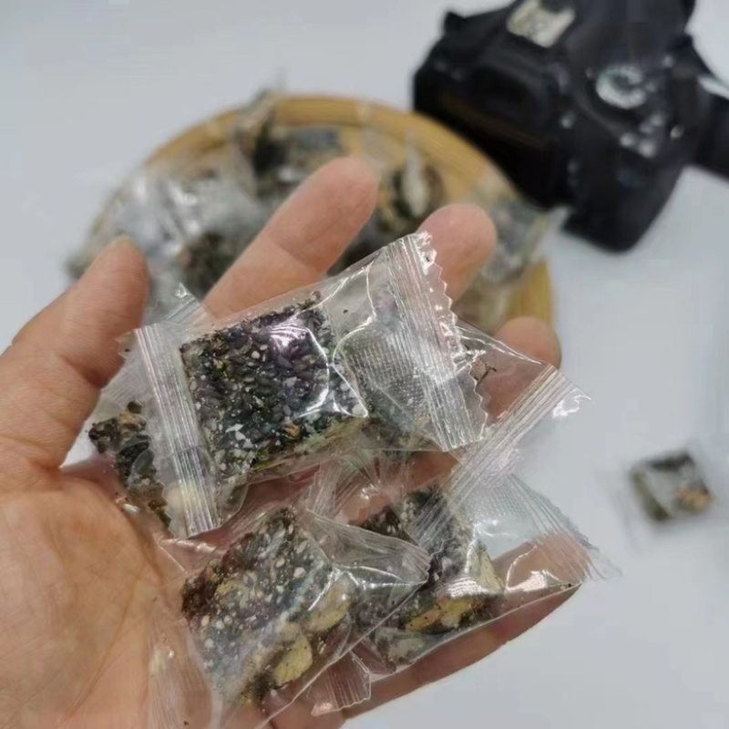 花生软糖展会地摊电商芝麻椰蓉紫薯花生软糖零食干货