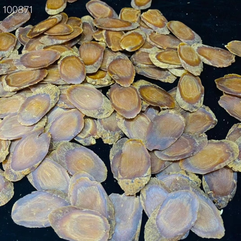 无糖红参片花纹片直径2.4～2.8厘米纯干