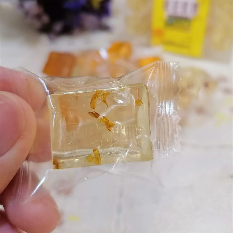 桂花糕展会地摊电商桂林特产桂花糕百香果糕玫瑰味桂花糕