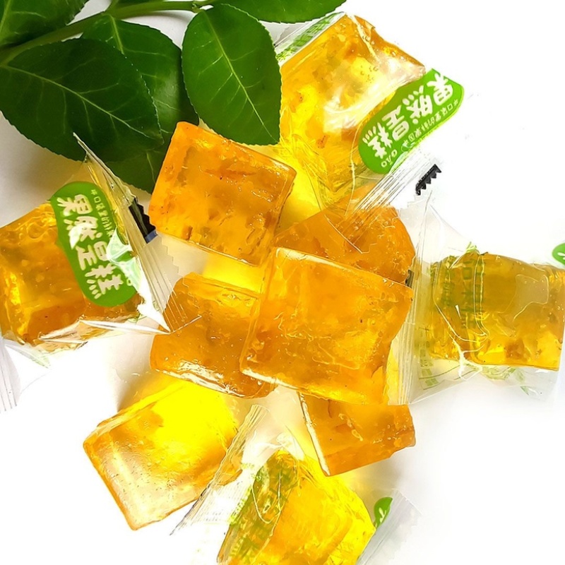 桂花糕展会地摊电商桂林特产桂花糕百香果糕玫瑰味桂花糕