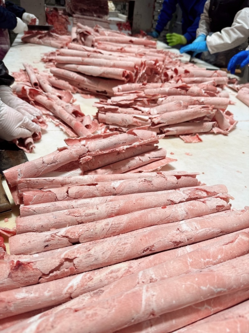 山东牛肉切，鲜切牛肉片，源头供货，厂家直销，诚信经营。