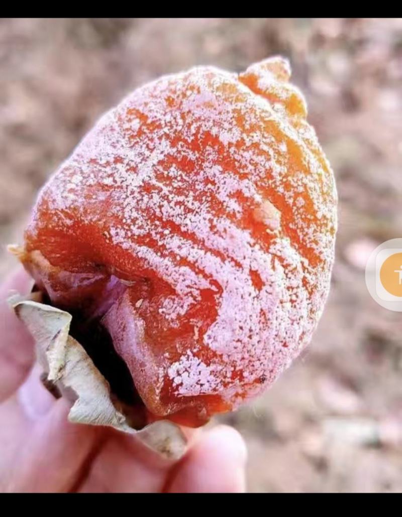 正宗陕西富平柿饼软糯香甜，甜而不腻
