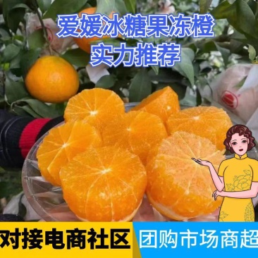 爱媛38果冻橙果大皮薄多汁口感甜产地一手货源大量供应