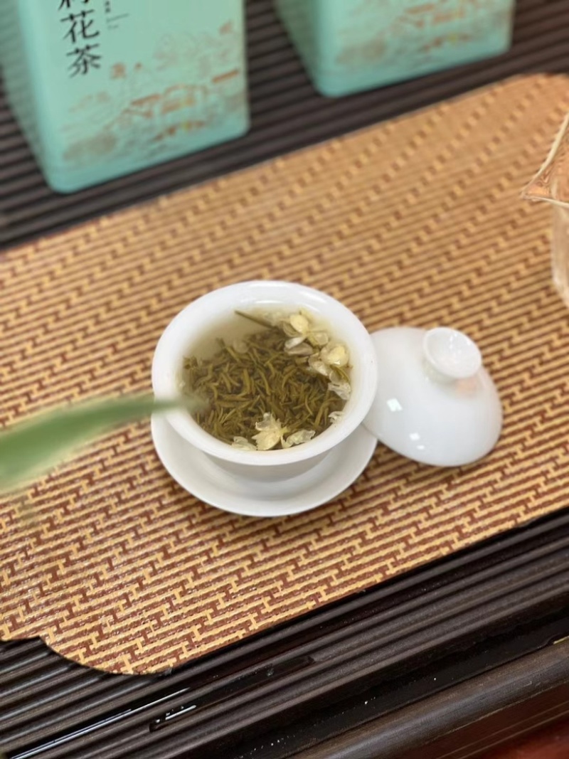 茉莉花茶小金针花茶500克茶叶绿茶茉莉飘雪