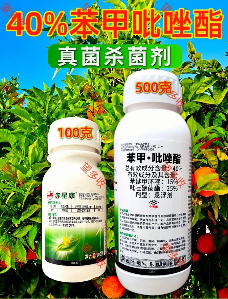 40%苯甲吡唑酯治疗杀菌剂真菌农用白粉病炭疽病内吸大厂家