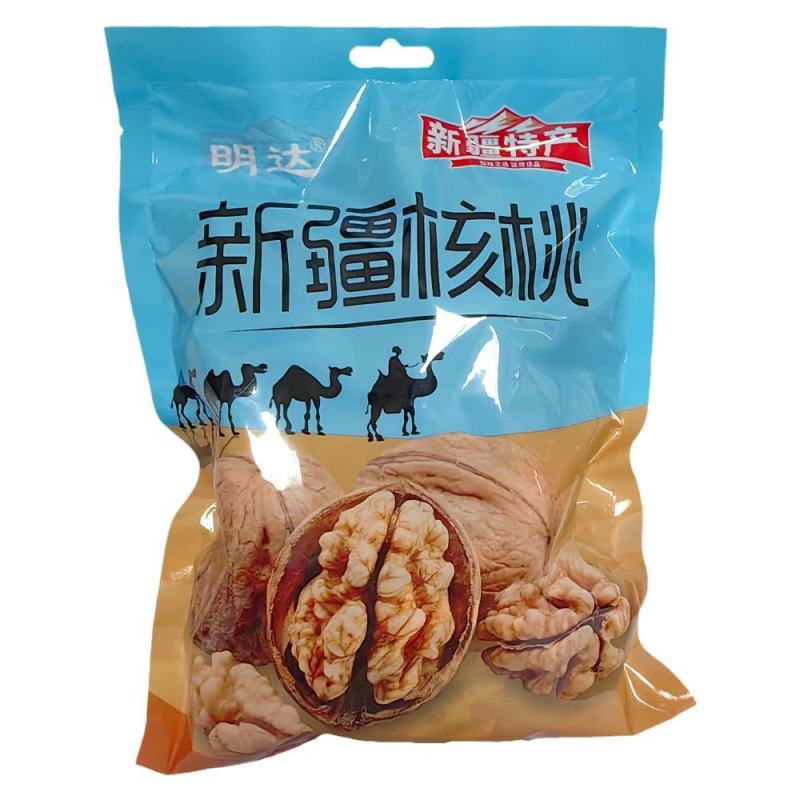 阿克苏生核桃新货500g独立包装185纸皮核桃工厂批发