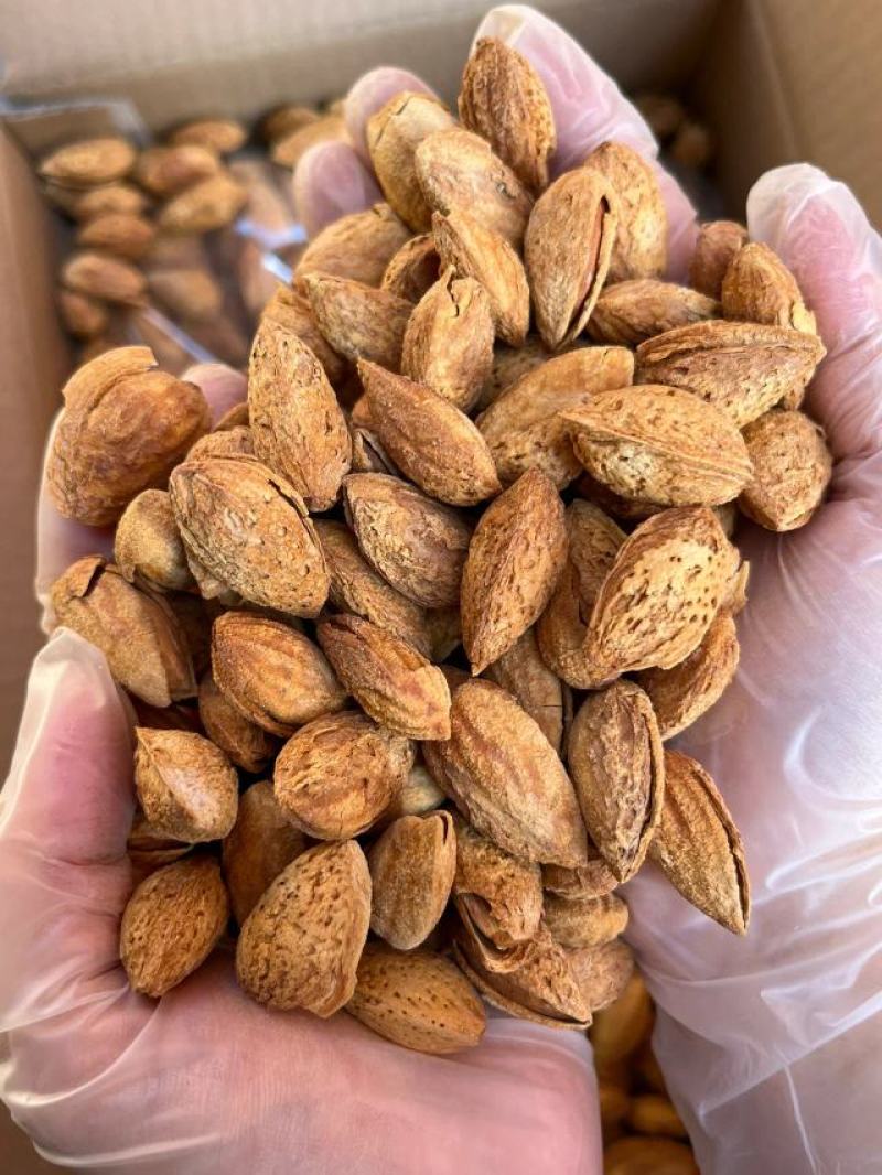【包邮】巴旦木剥壳巴旦木奶香味袋装巴旦木坚果零食批发