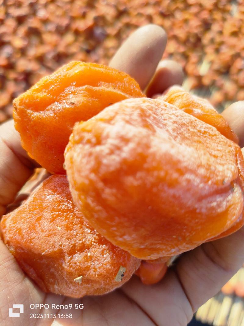 青州牛心吊柿饼