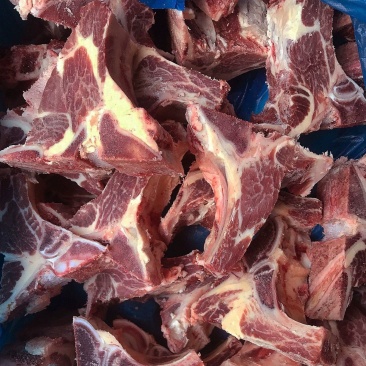 牛肋眼骨冷冻新鲜10斤装牛脊骨牛肋眼骨多肉牛脊椎骨牛骨