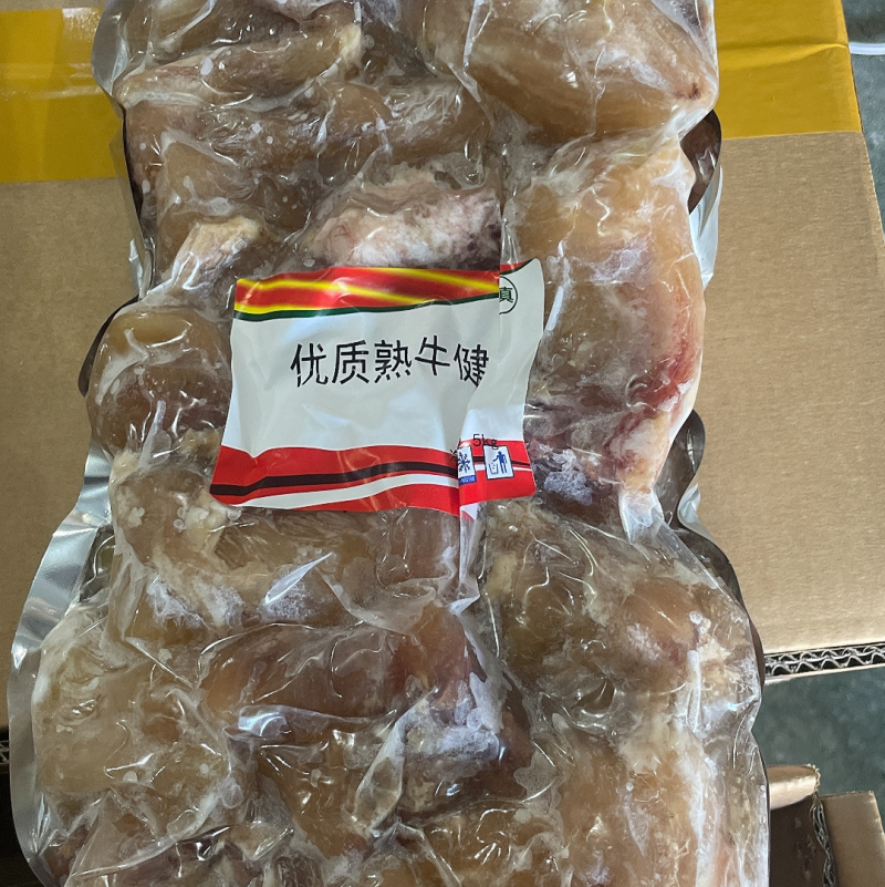 熟腱巴筋源头厂家熟牛筋大量供货干净无油无水发纯干货
