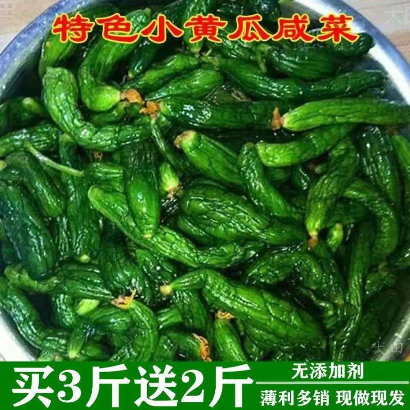 正宗小黄瓜咸菜鲜脆可口特色小咸菜自己腌制黄瓜咸菜山东特产