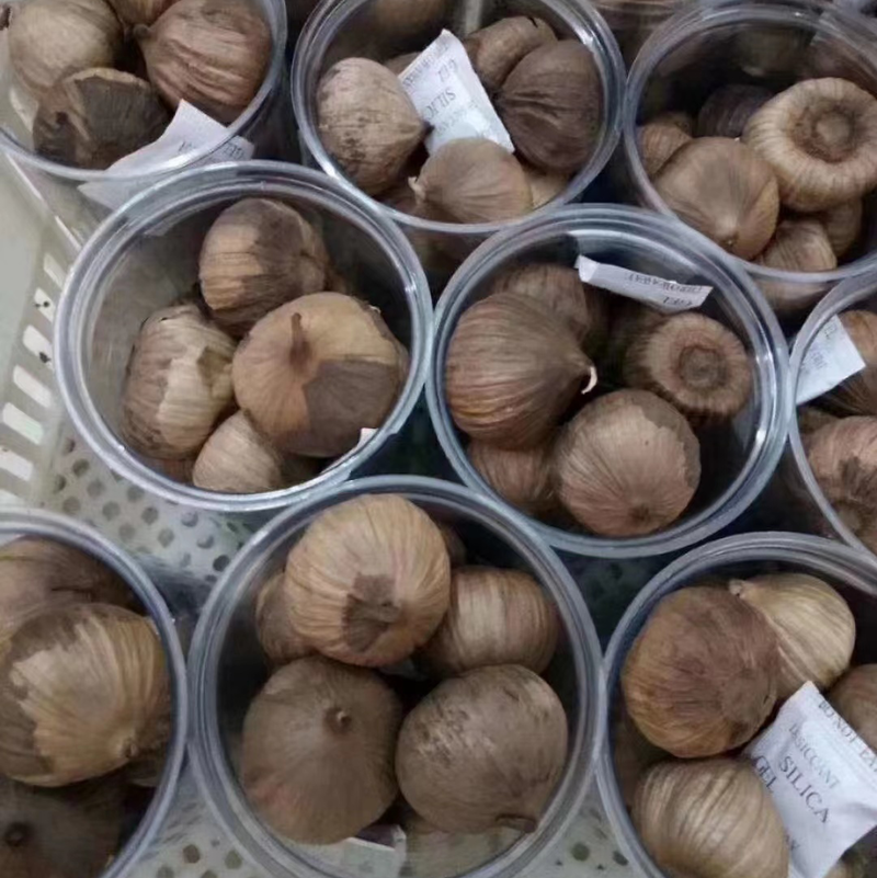 山东优质黑蒜，颗颗精选独头发酵，大量供应可视频看货！