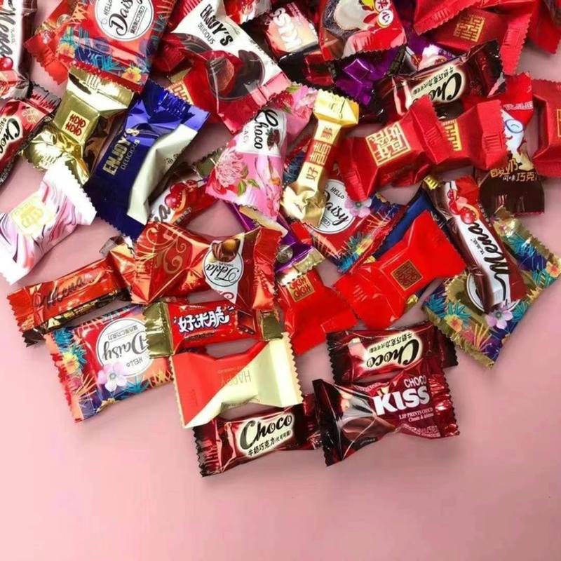 巧克力展会地摊电商今生缘超达优家优品旺巧克力糖果零食小吃