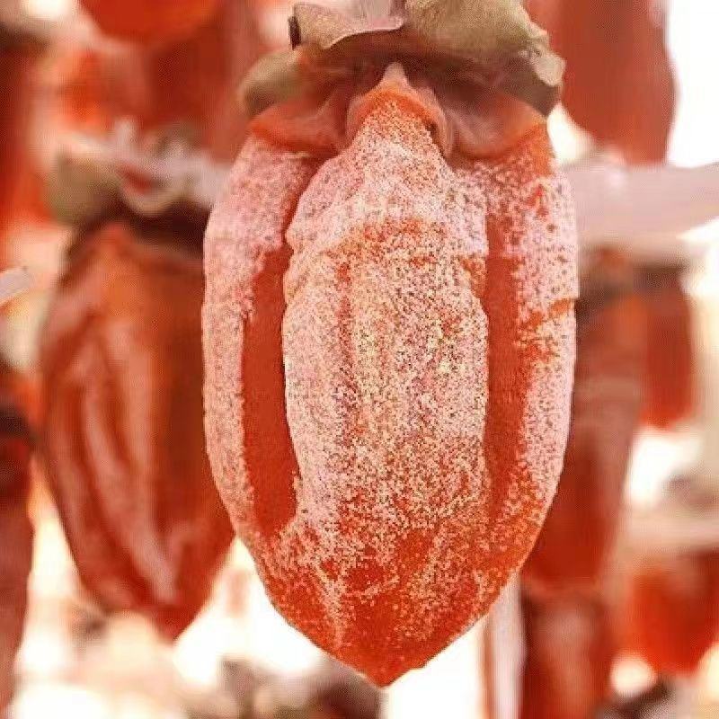 新鲜柿饼广西特级流心吊柿饼自然霜降糖心柿子饼
