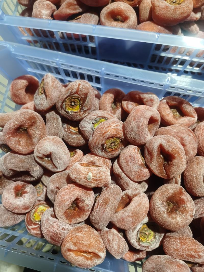 新鲜柿饼广西特级流心吊柿饼自然霜降糖心柿子饼