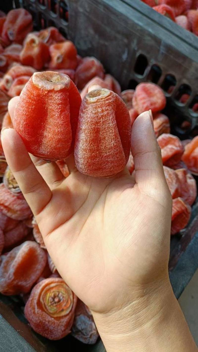 广西桂林恭城平乐柿饼源头加工厂圆饼吊饼优质商超批发电柿饼